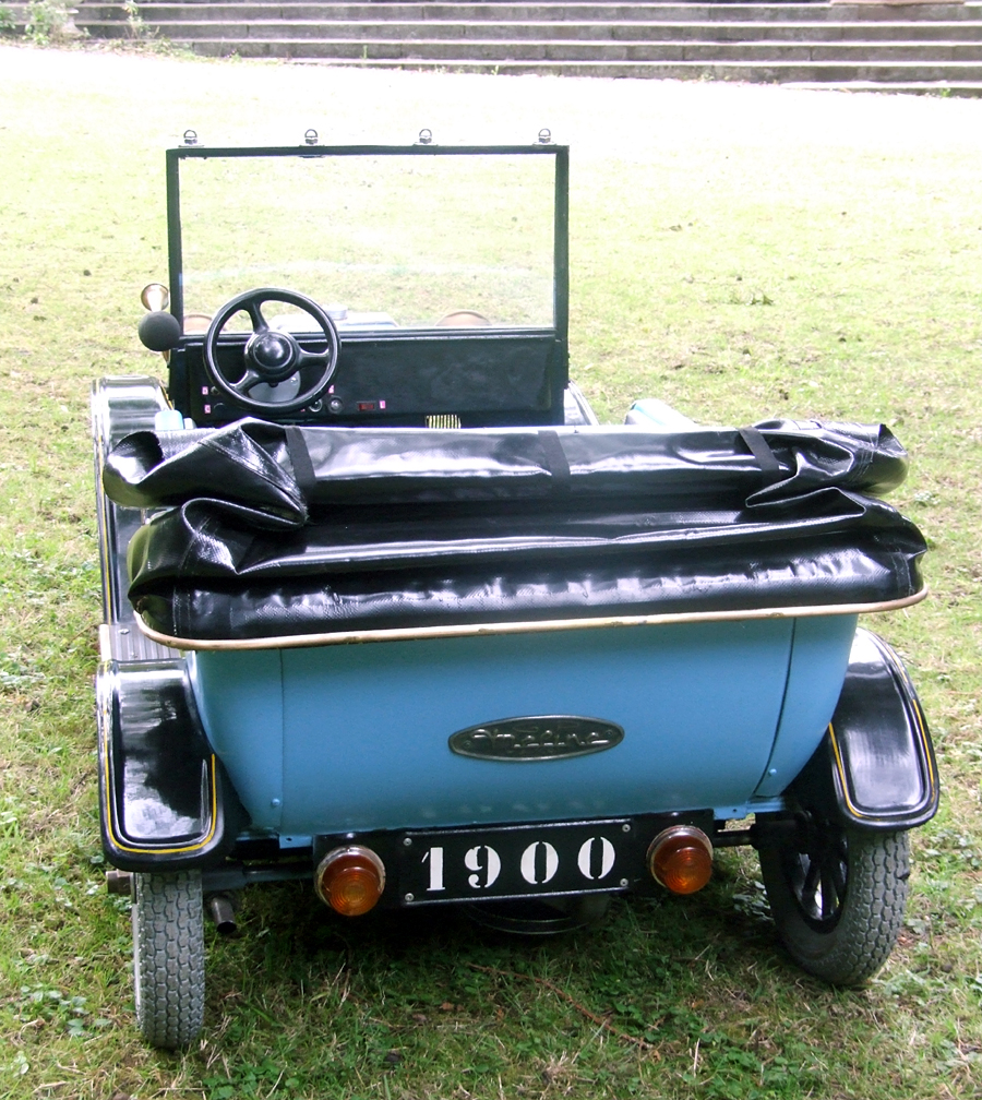 1950 A. TASSIN Paris - De Dion Bouton Vis à Vis 1903 - Voiture Tacot ancien Tole EUR 30,00 - FR
