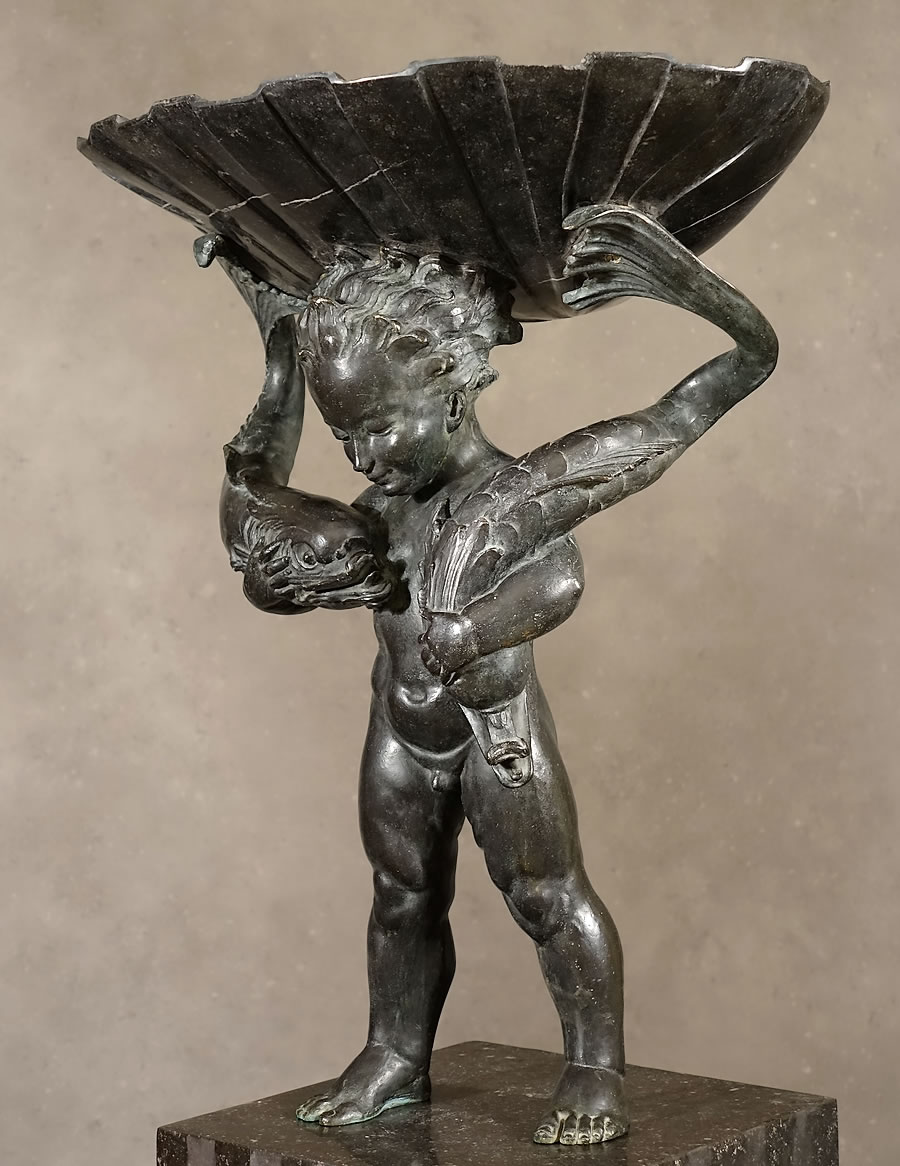 bronze-Neptune-Neo-Renaissance-style-Verrochio-Italie