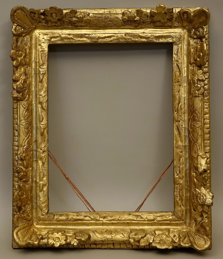 Cadre-bois-doré-époque-Louis-XIV