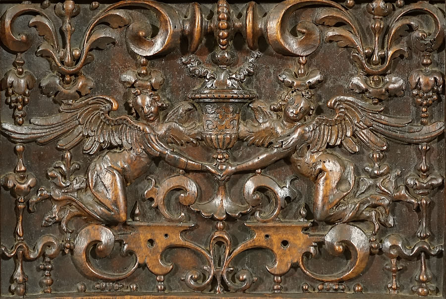 Michel-Lourdel-anges-sculpture-XVII-siècle