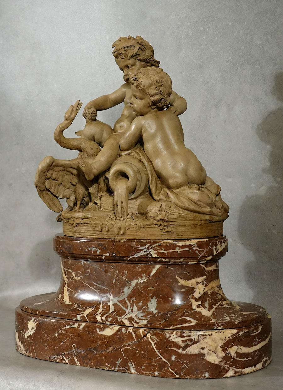 Sculpture-terre-cuite-XIXe-style-sculpteur-François-Duquesnoy-Pigalle