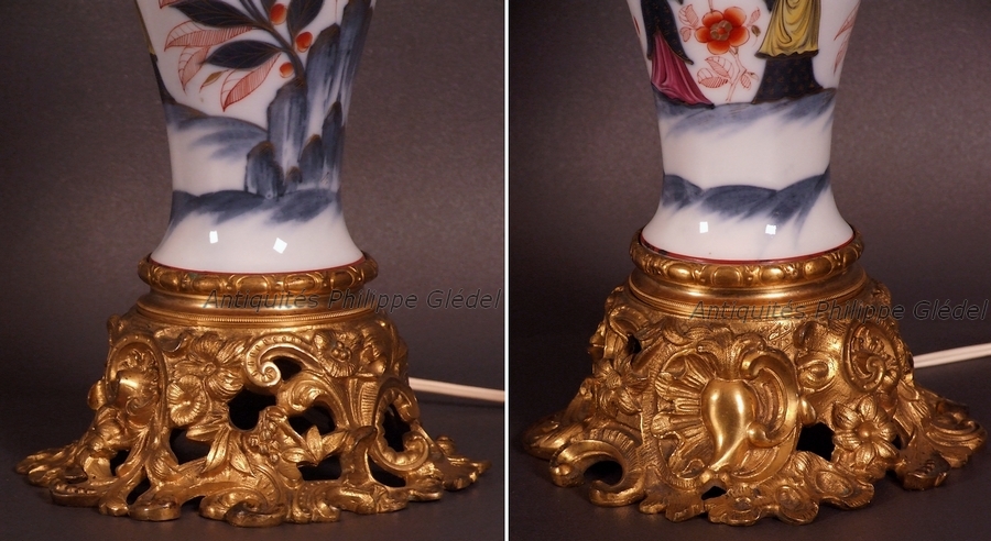 porcelaine-de-Bayeux-monture-de-bronze-dore