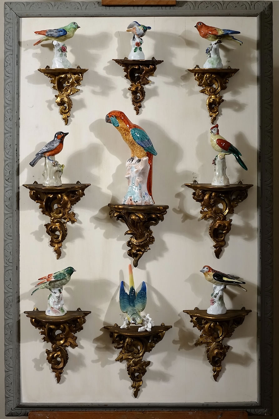 Collection-oiseaux-porcelaine-allemande