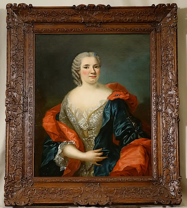 Portrait-femme-Largillière-Régence-époque-Louis XIV-XVIIIe