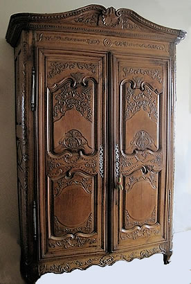 Armoire rennaise datée 1788 18e