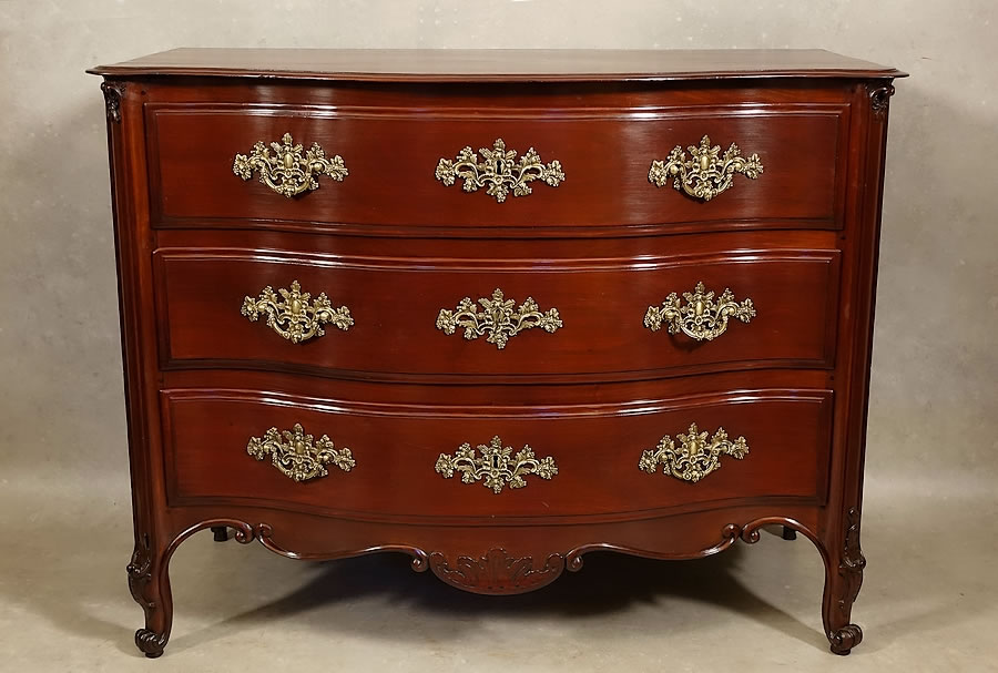 Commode de port acajou massif  Flandres Dunkerque