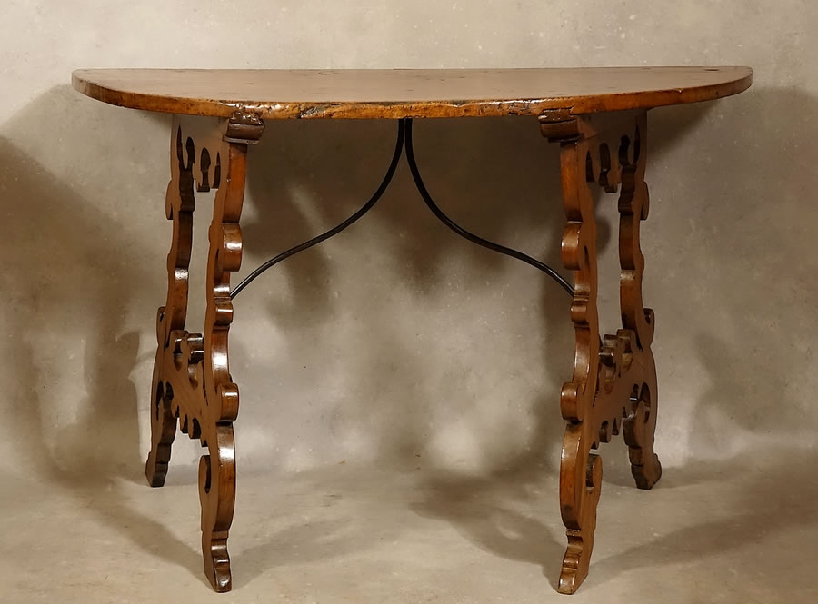 Table console italienne époque XVIIe