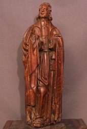 Statue-chene-sculpte-XVIIe-François-Salignac-de-la-Mothe-Fenelon