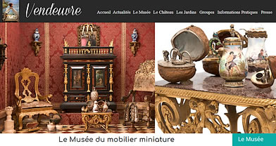Château de Vendeuvre - Musée mobilier miniature